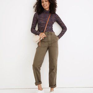 Madewell The Perfect Straight Workwear Pant size 27